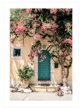 Pembe Çiçekli Ağaç - Art Print